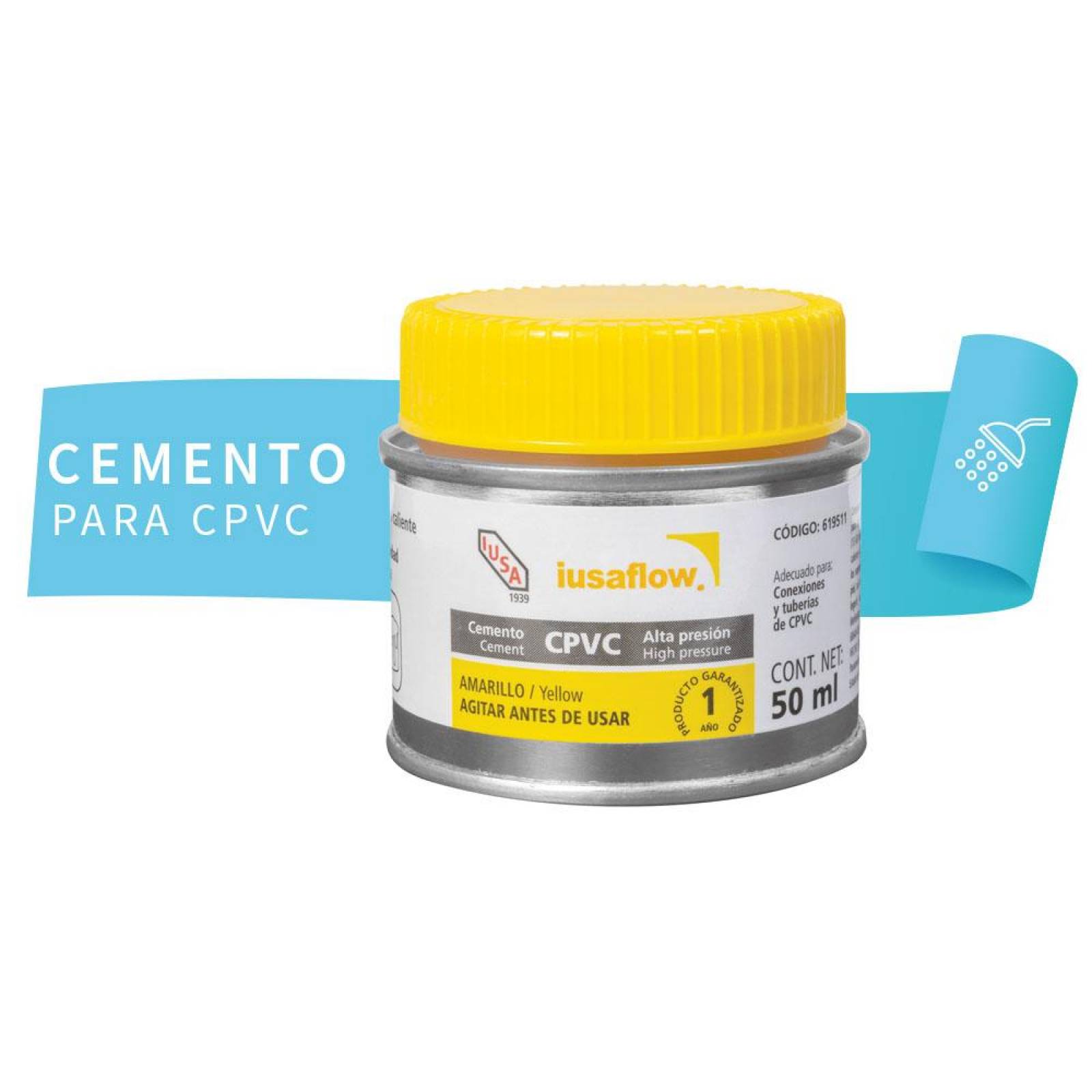 Cemento iusa mini cpvc cts 