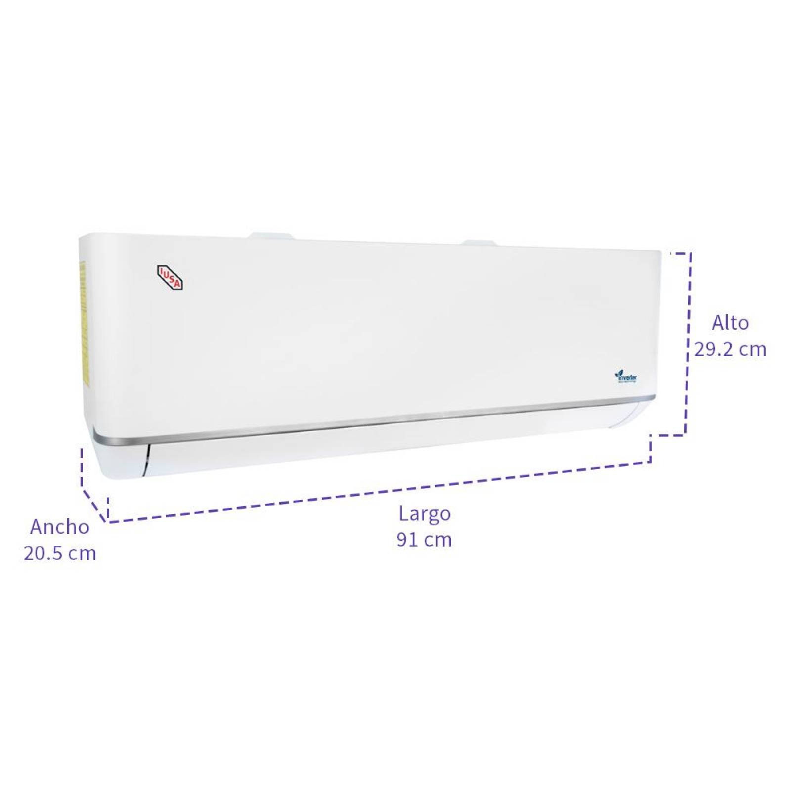 Aire Acondicionado, Frio Y Calor 220 V, 1.5 Ton, Inverter, Mini Split 