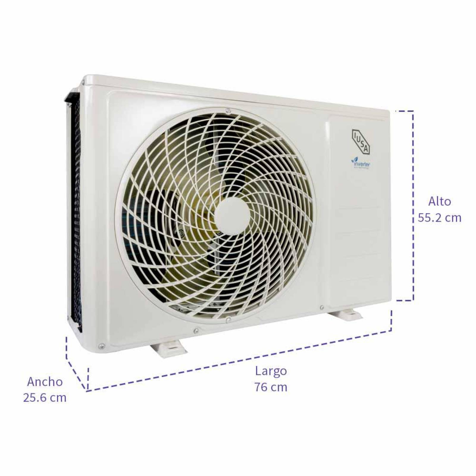 Aire Acondicionado, Frio Y Calor 220 V, 1.5 Ton, Inverter, Mini Split 