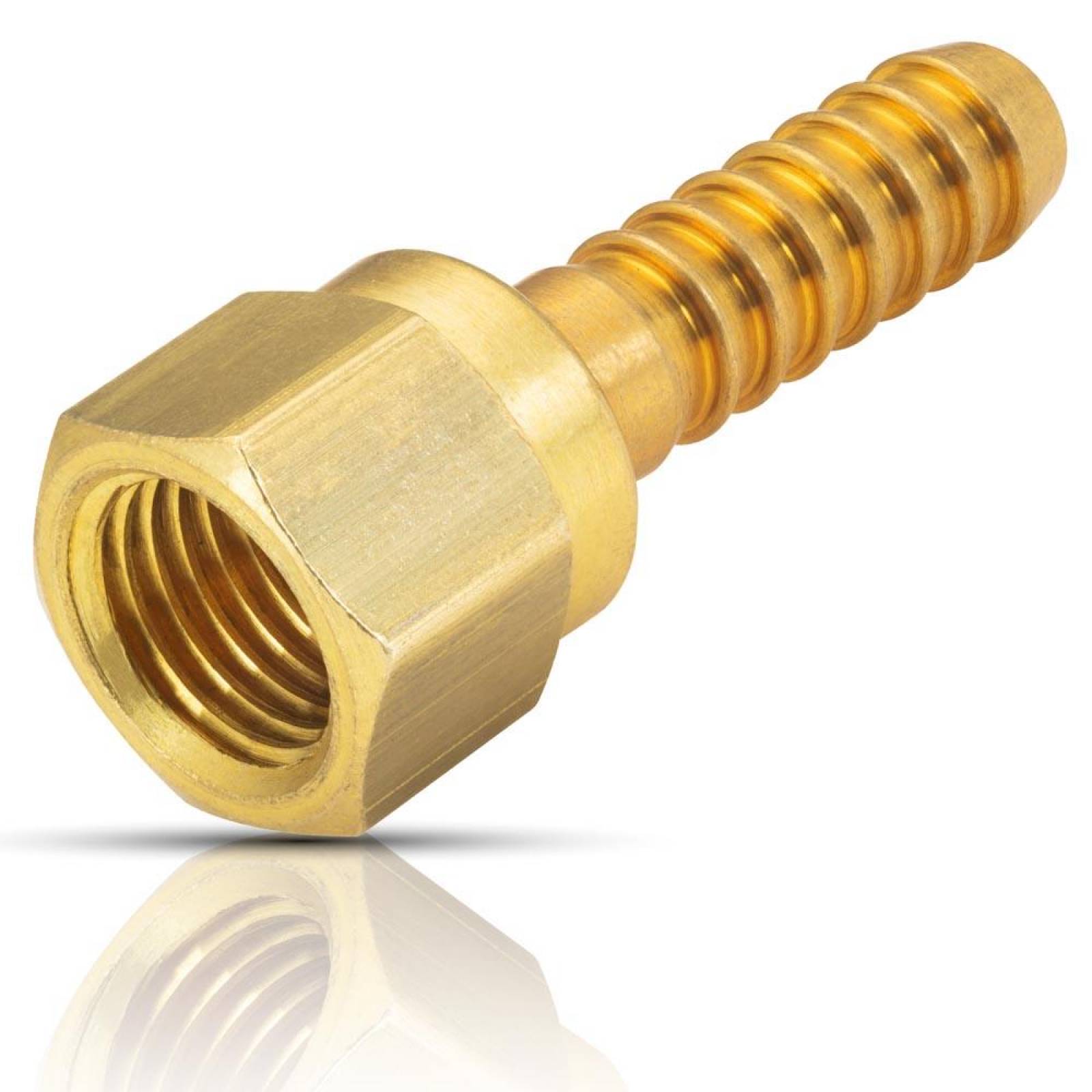 Conexión giratoria espiga para manguera 3/8 x Espiga 