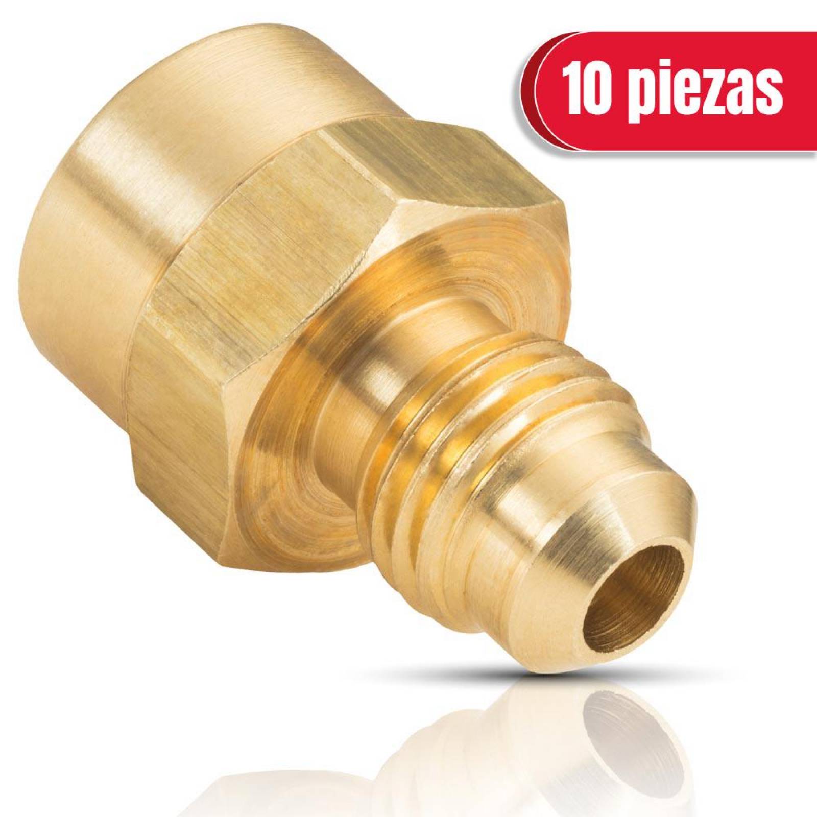 Campana niple ligera 3/8 x 1/8 10 pzas 