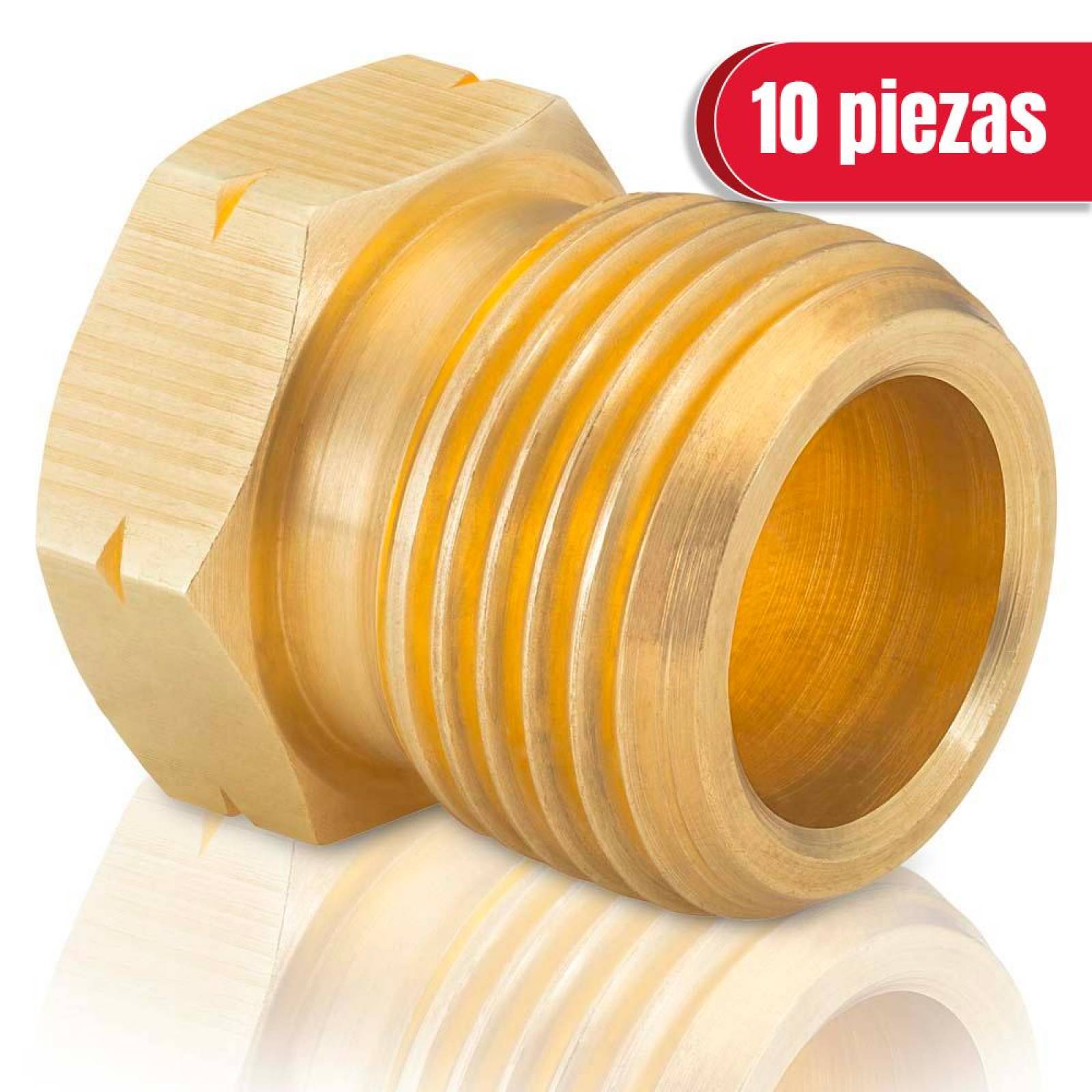 Tuerca Izquierda 10 pzas 