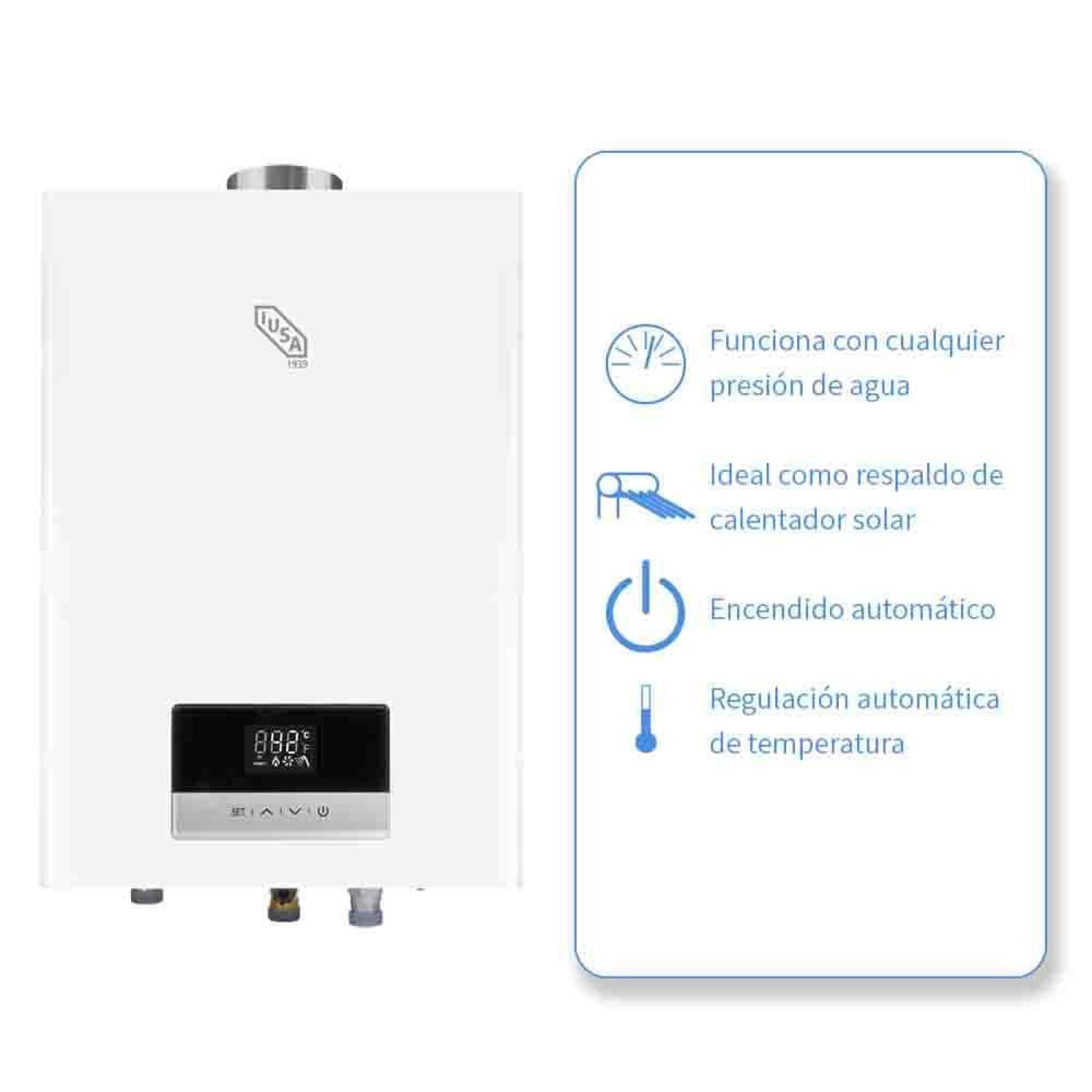 Calentador Instantáneo, Iusa Smart, 30 L, 5 Servicios 