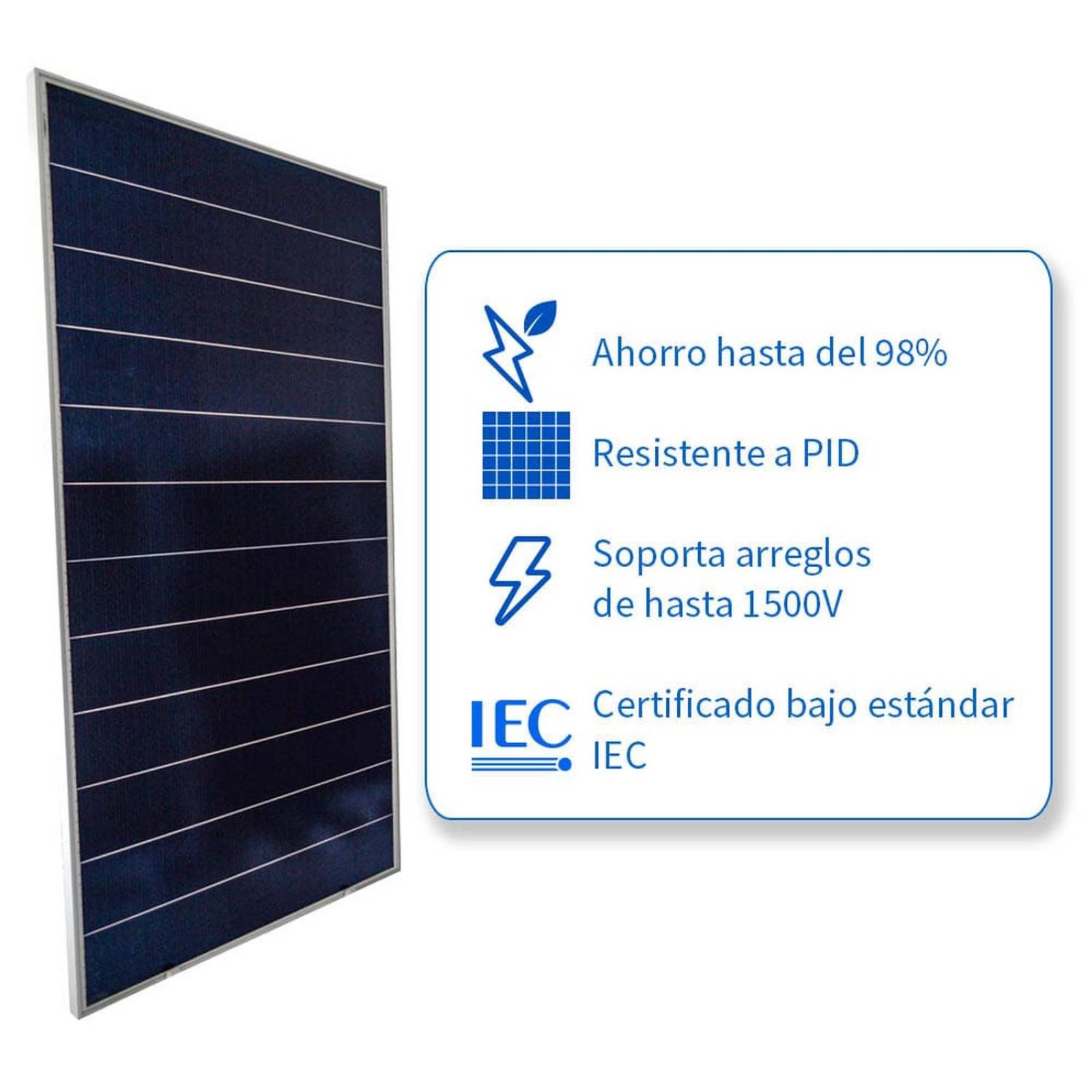 Panel Solar Fotovoltaico De 485 W Monocristalino 