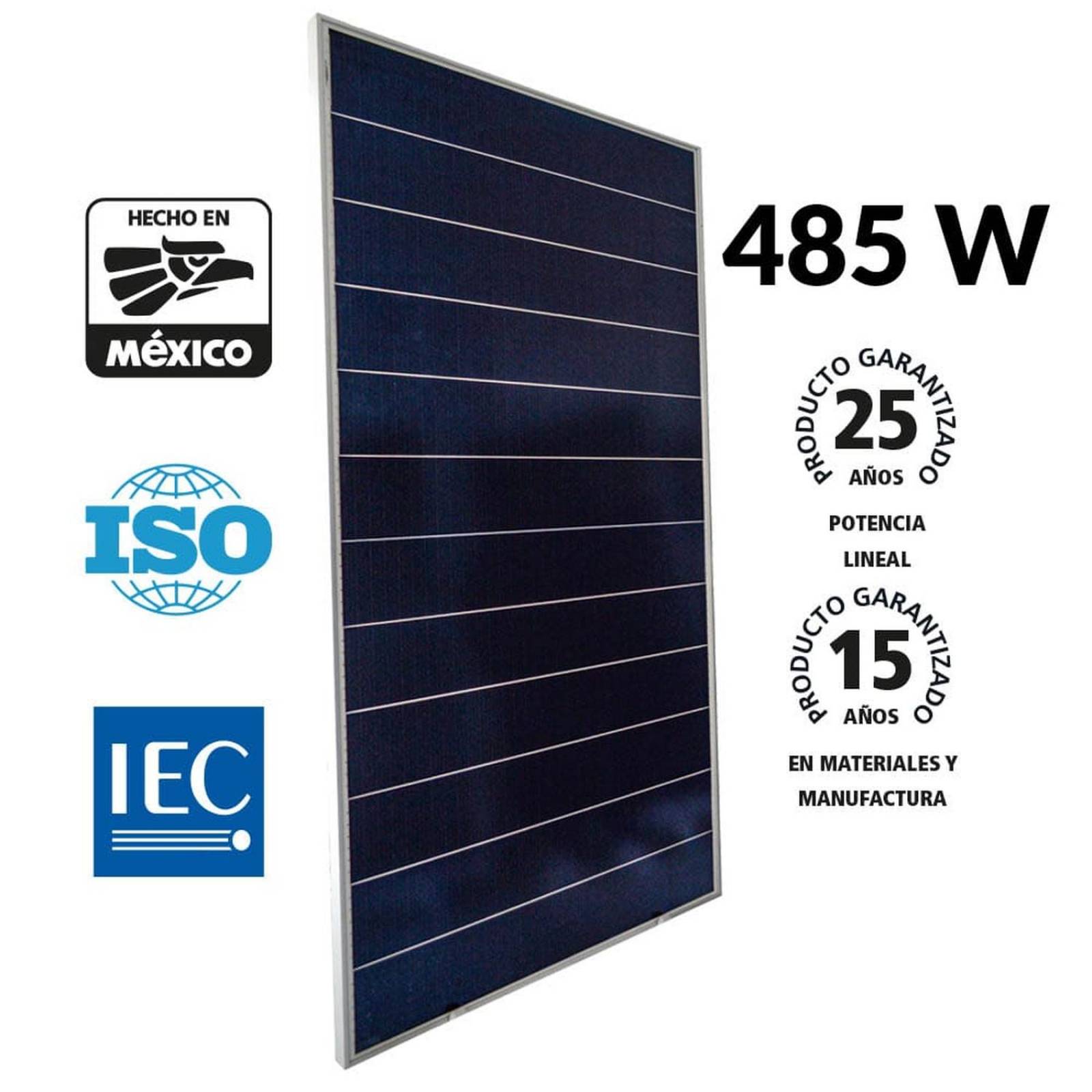 Panel Solar Fotovoltaico De 485 W Monocristalino 