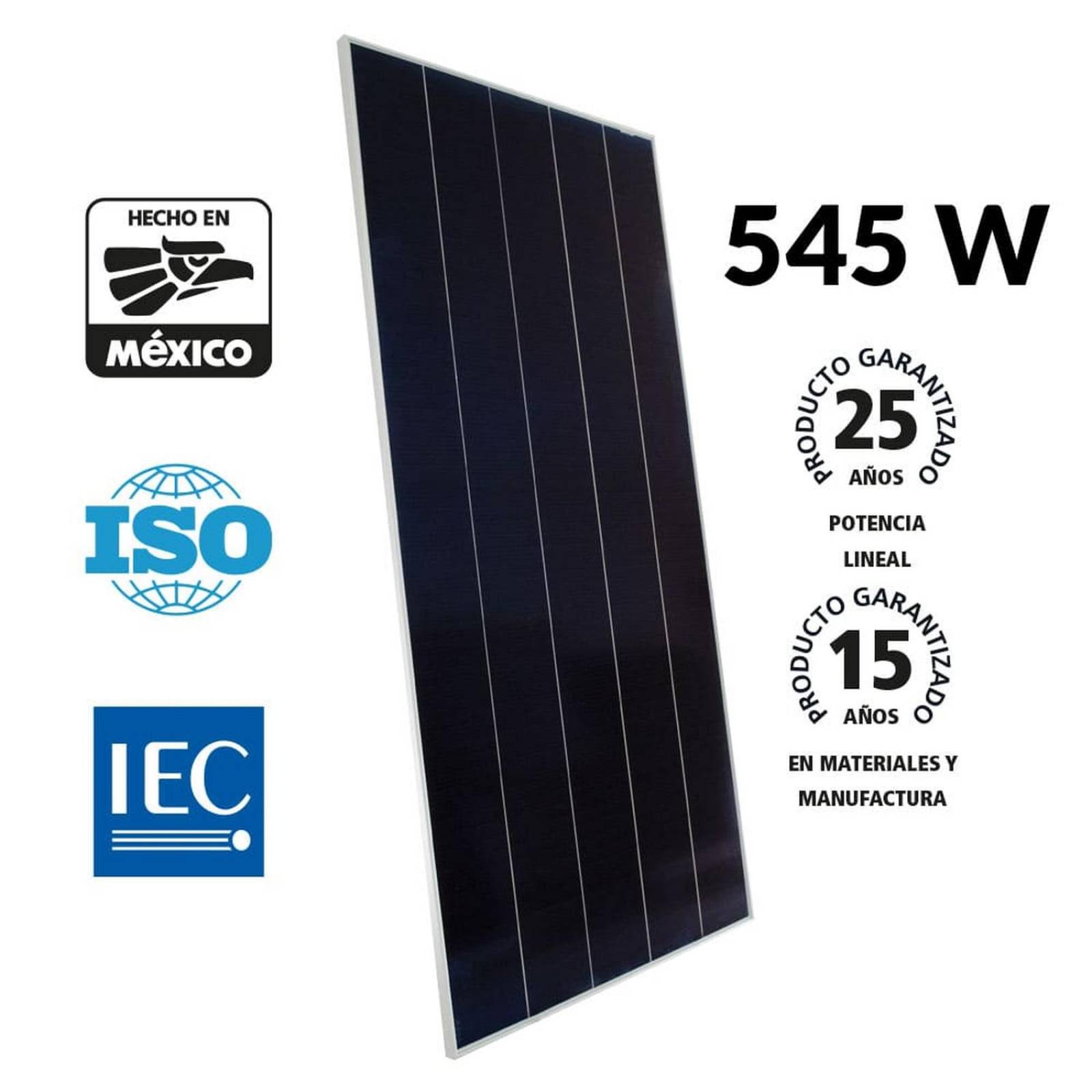 Panel Solar Fotovoltaico De 545 W Monocristalino 