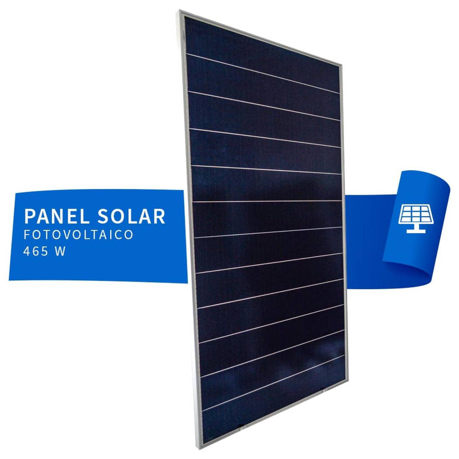 Panel solar fotovoltaico de 465 w monocristalino