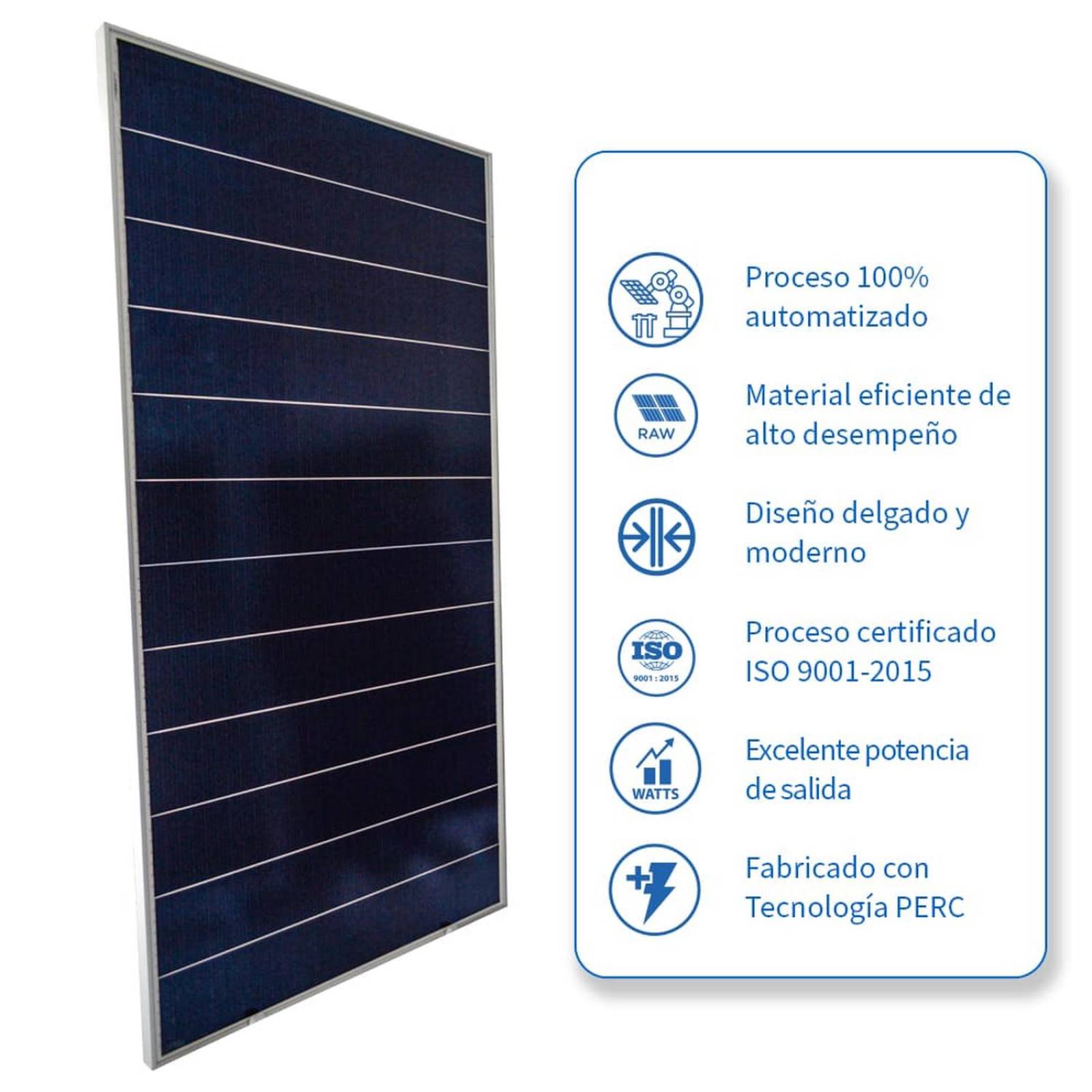 Panel solar fotovoltaico de 465 w monocristalino