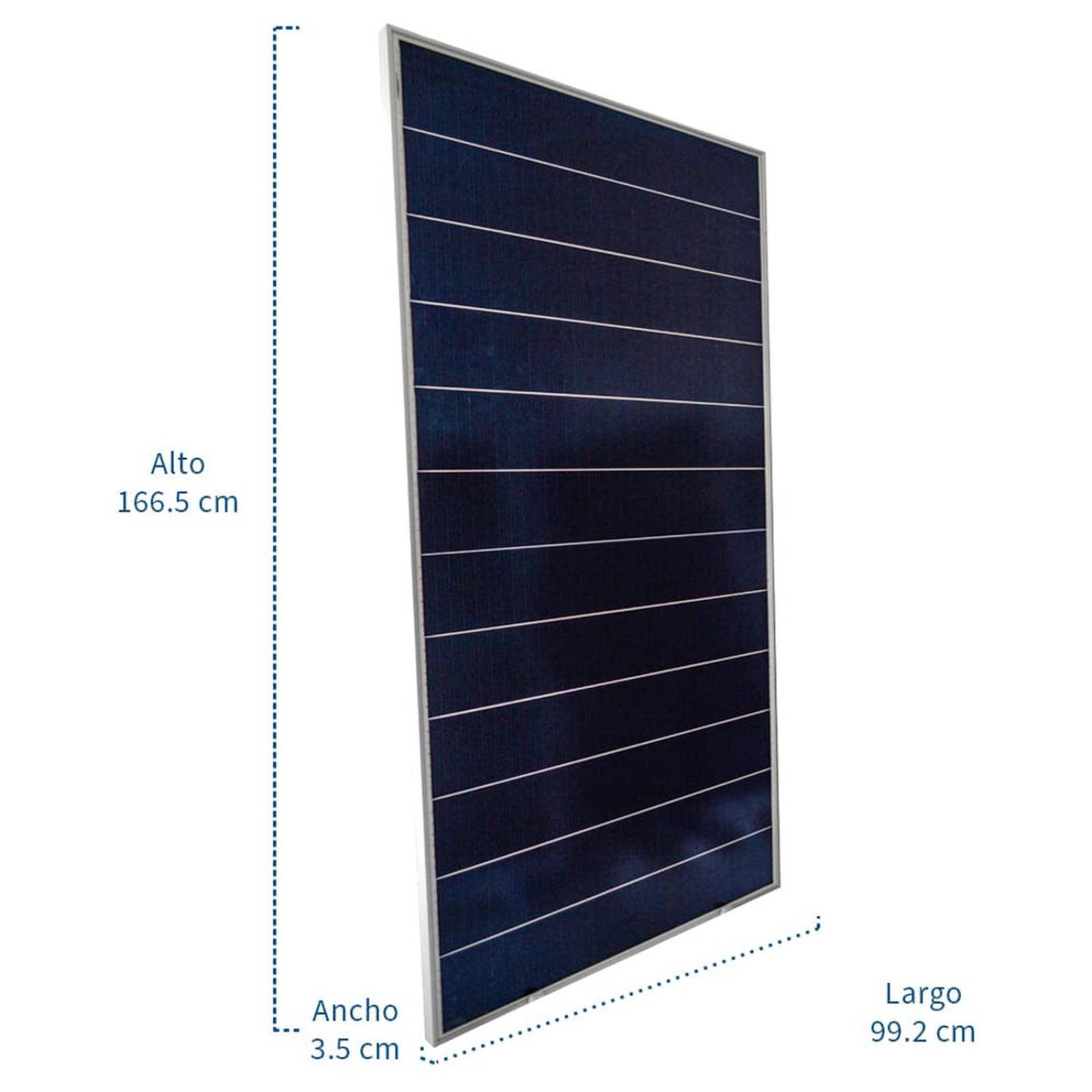 Panel solar fotovoltaico de 465 w monocristalino