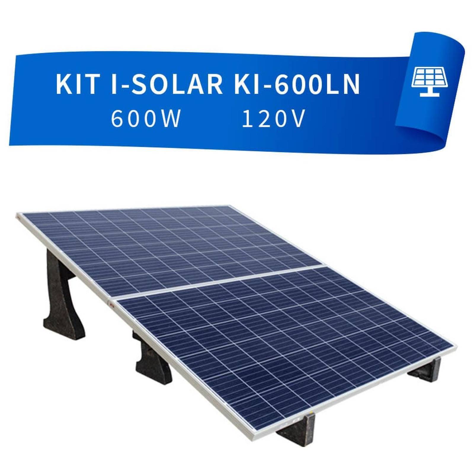 Kit Fotovoltáico con microinversor 600W 