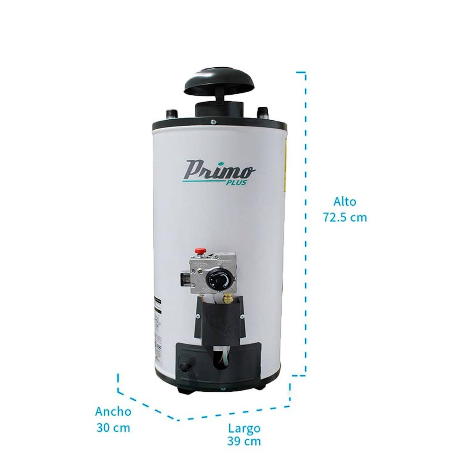 Calentador de Paso, Primo Plus, 8 L. Gas Natural 