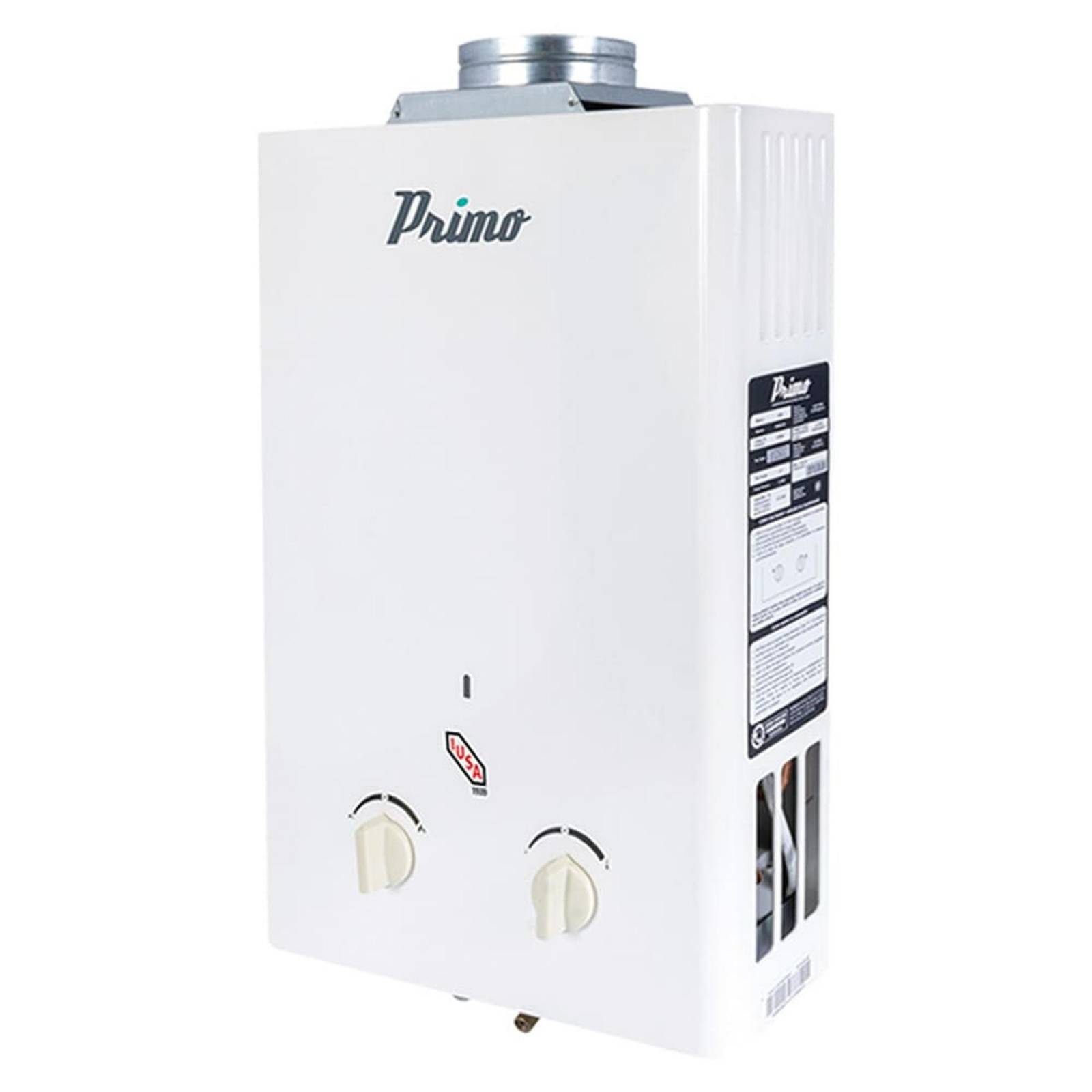 Kit Calentador Instantáneo Primo Gas L.P + Kit de Instalación .