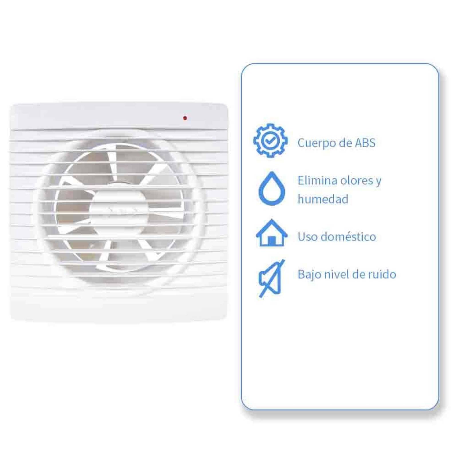 Extractor De Aire Para Interiores, Iusa, 25 W