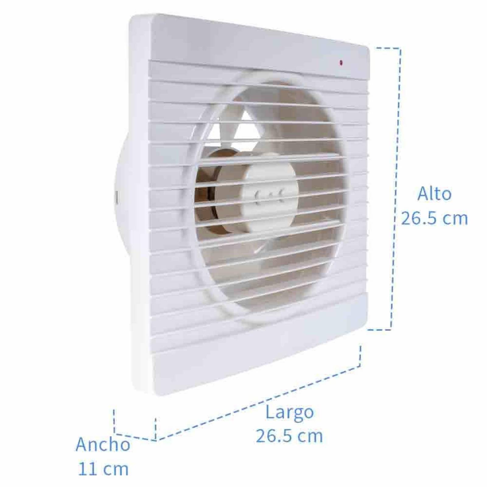 Extractor De Aire Para Interiores, Iusa, 25 W