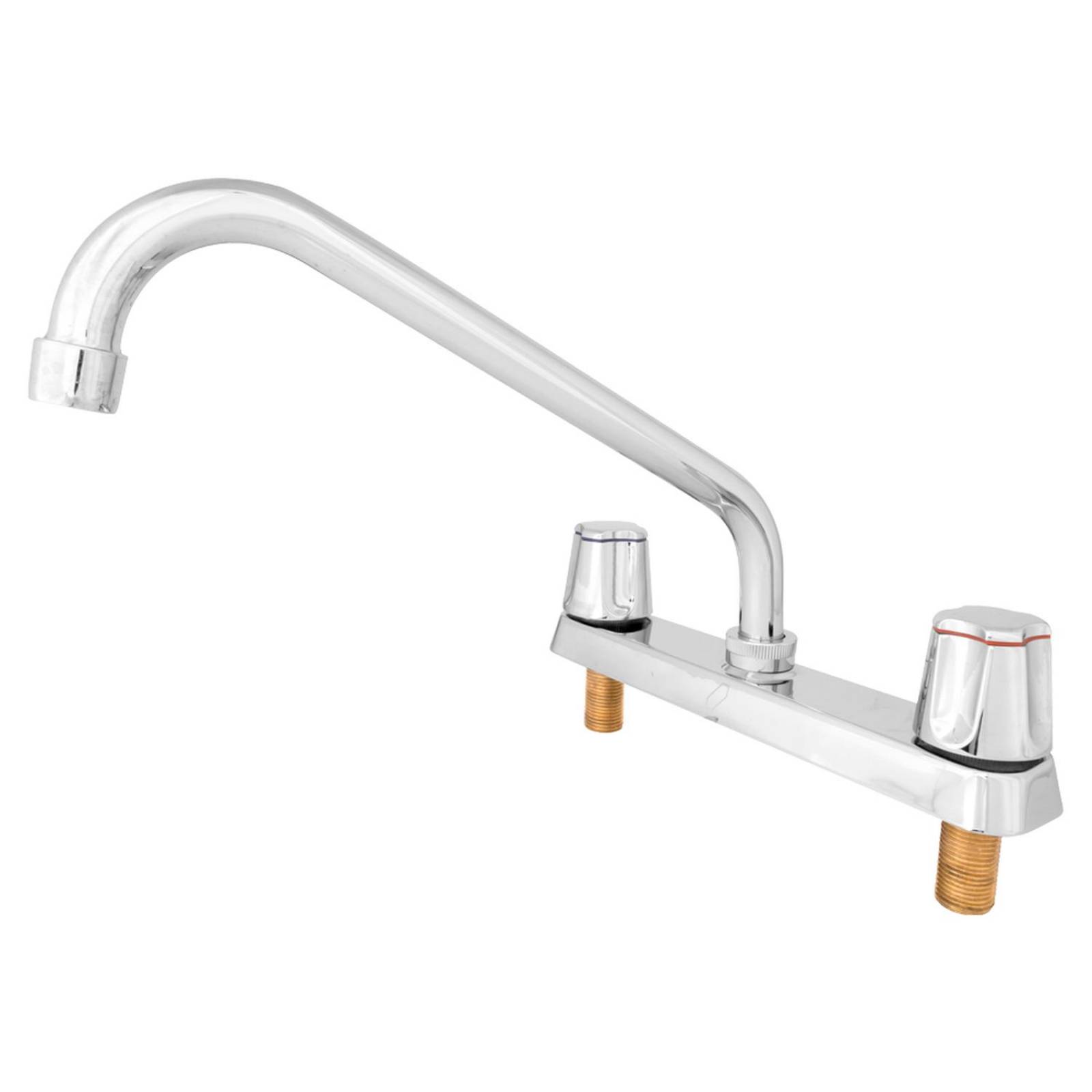 Llave Mezcladora Metálica para Fregadero Ecológica IUSA, 8 
