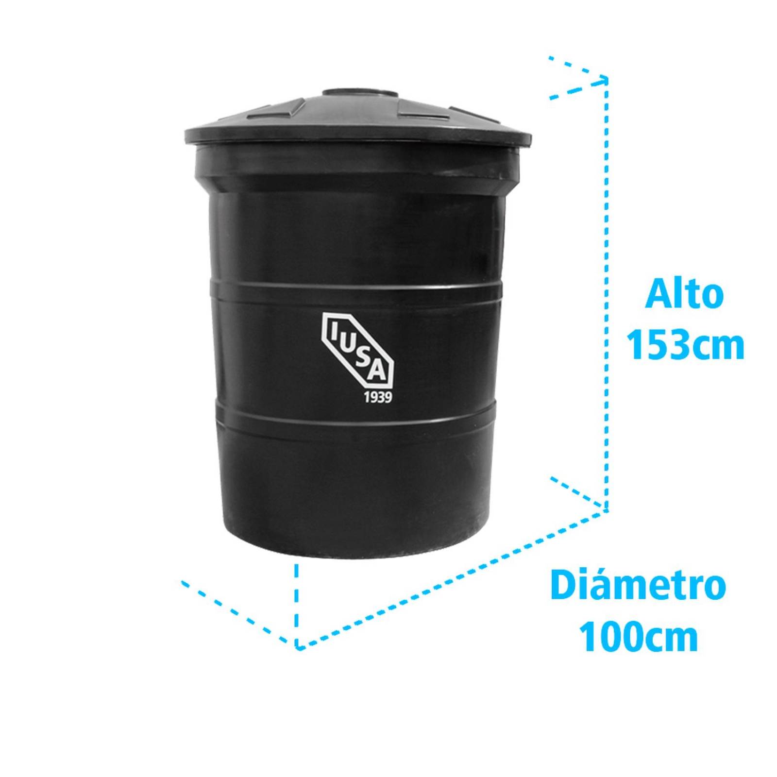 Tinaco Apilable IUSA, 1100 L., Beige 