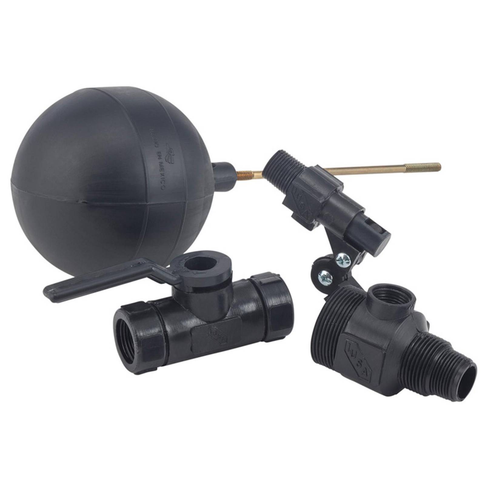 Kit de accesorios de plástico para tinaco 