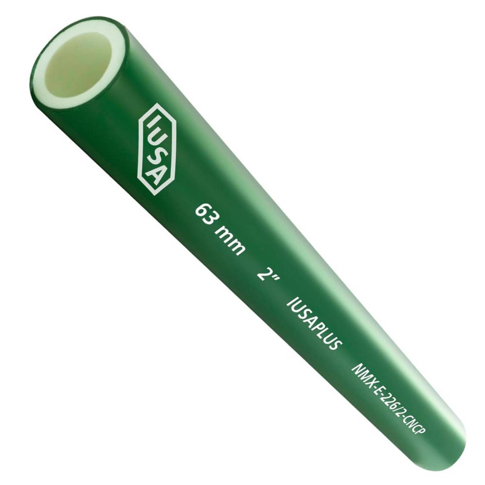 Tubo bicapa PPR de 4 m 63 mm 