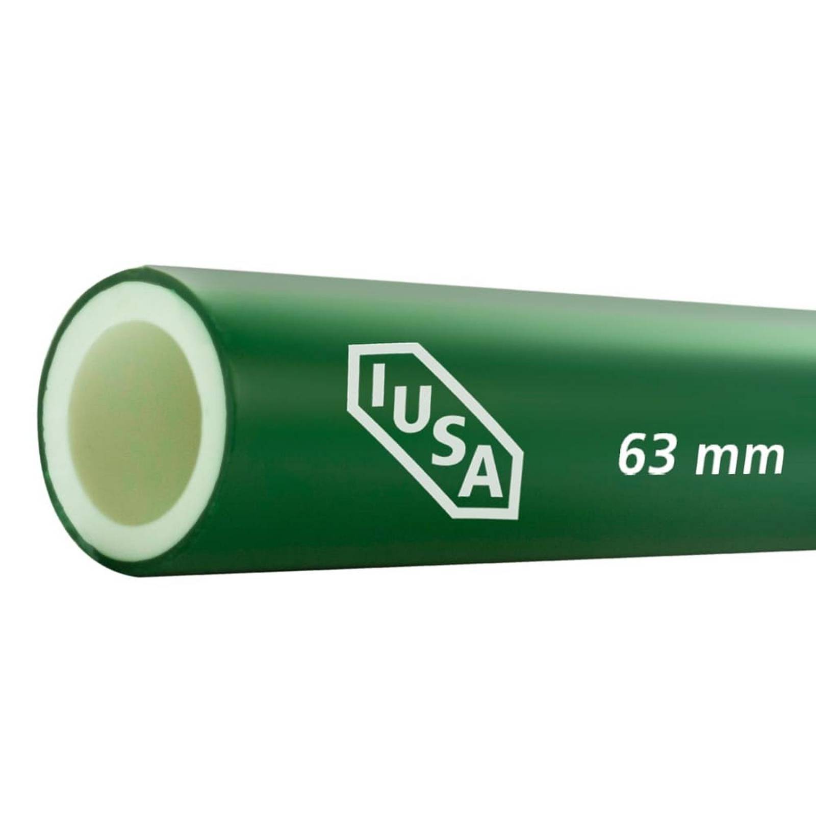 Tubo bicapa PPR de 4 m 63 mm 