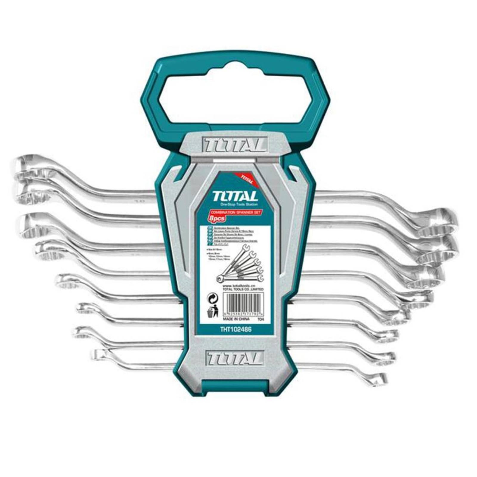 Juego De Llaves Con Estrías Anguladas, Total