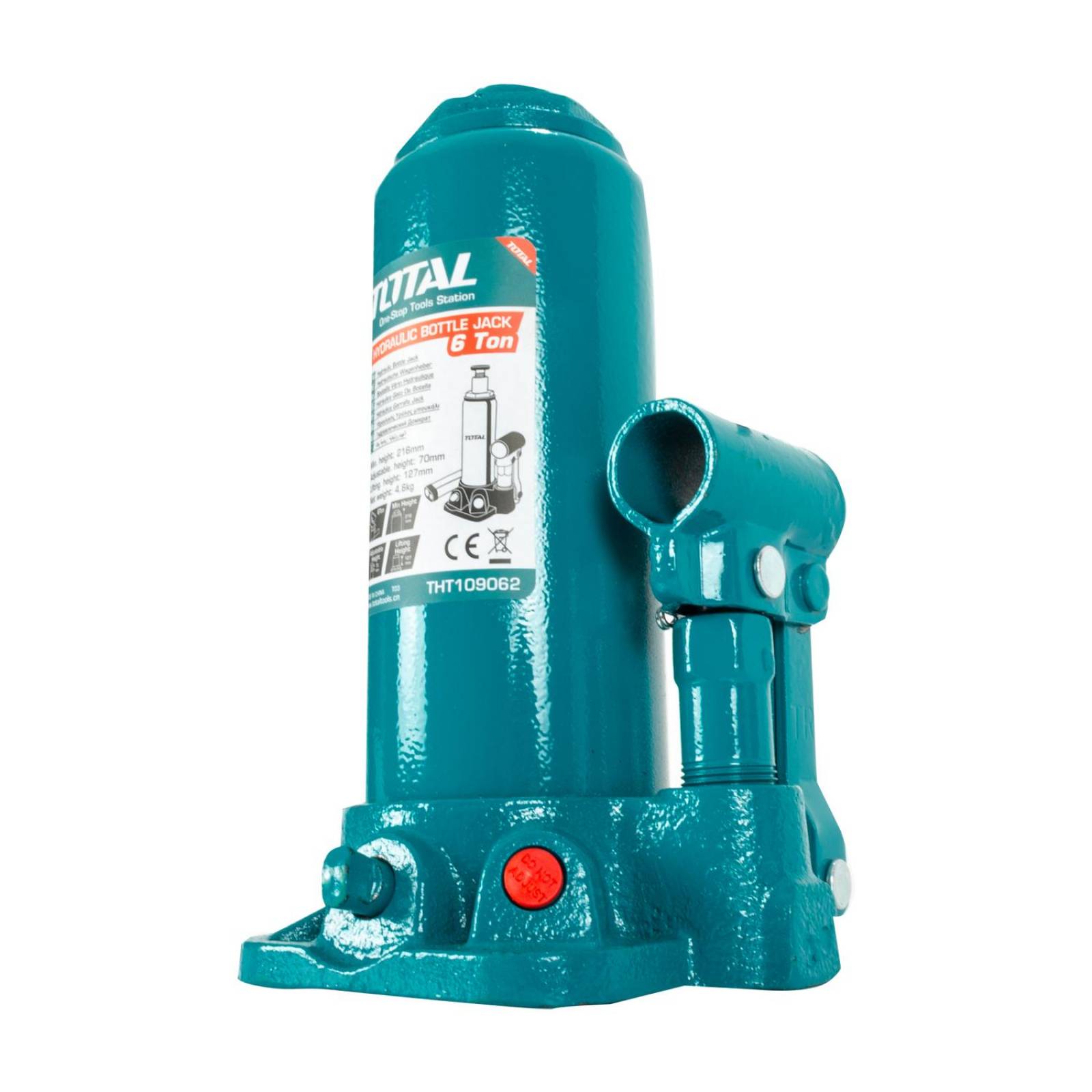 Gato Hidráulico de Botella de 6 Toneladas 
