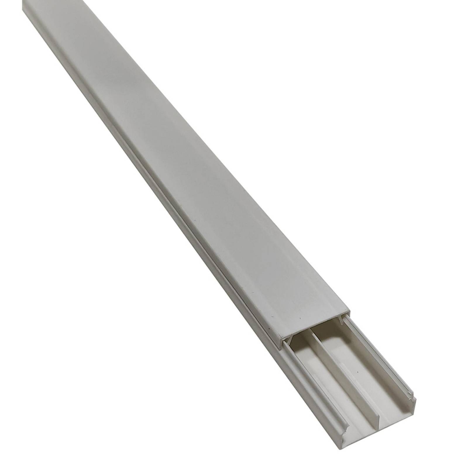 Canaleta Plástica, IUSA, PVC, 2m, 10x20mm S/D, S/A, 10pzas 
