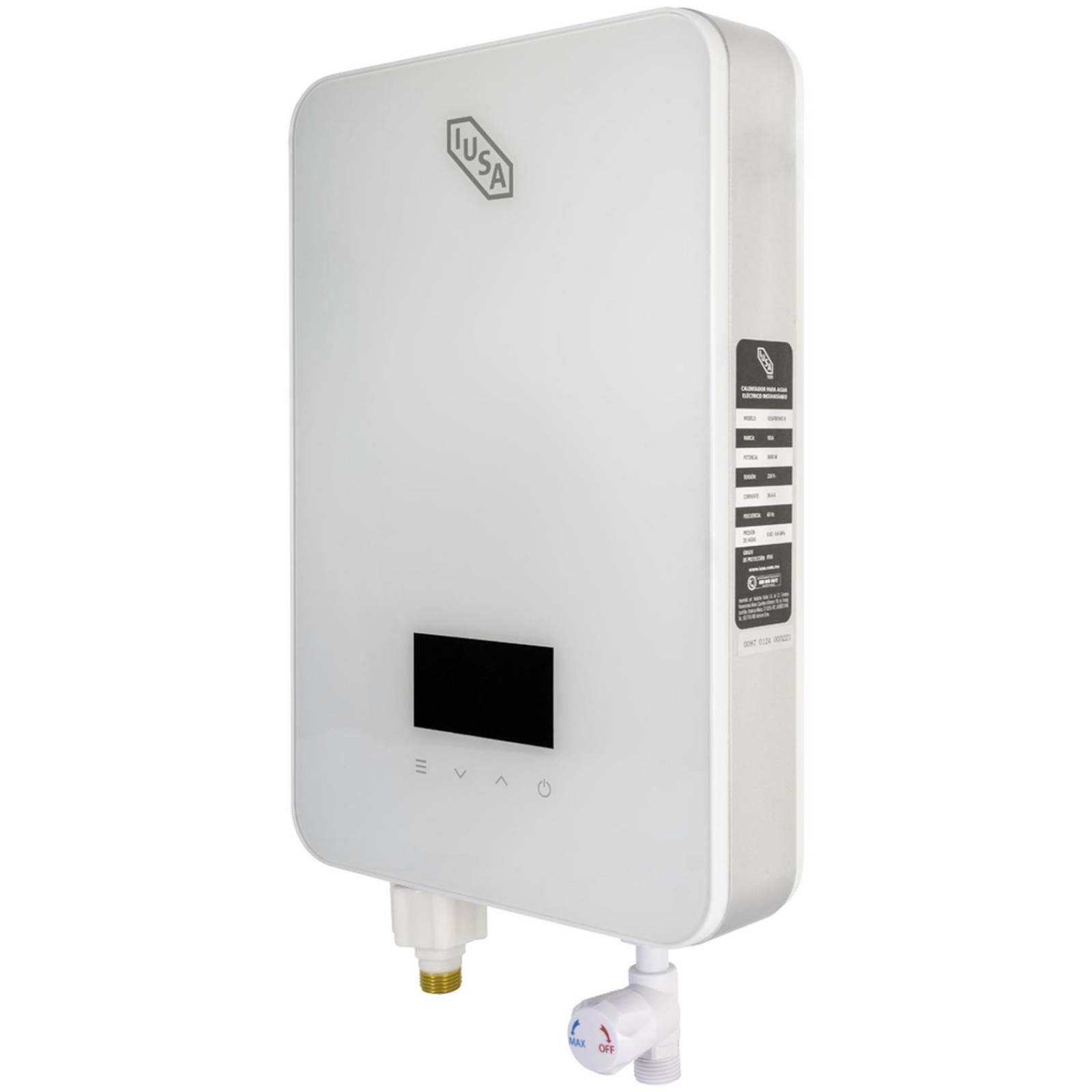 Calentador instantáneo, eléctrico, 4.9 L/min, IUSA