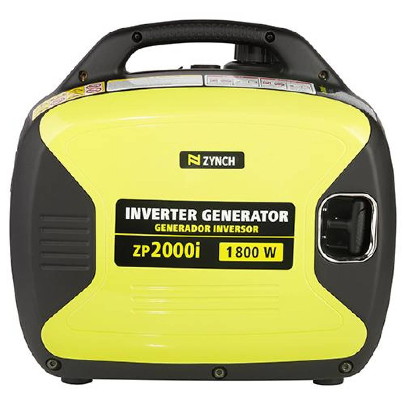 Generador Portátil eléctrico a gasolina Zynch 2000 W 1.8 HP 