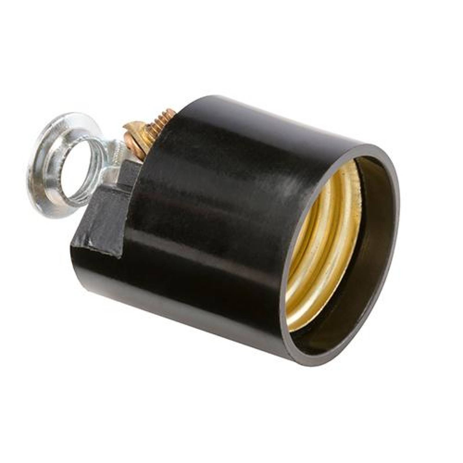 Portalámpara de baquelita para candil con niple socket