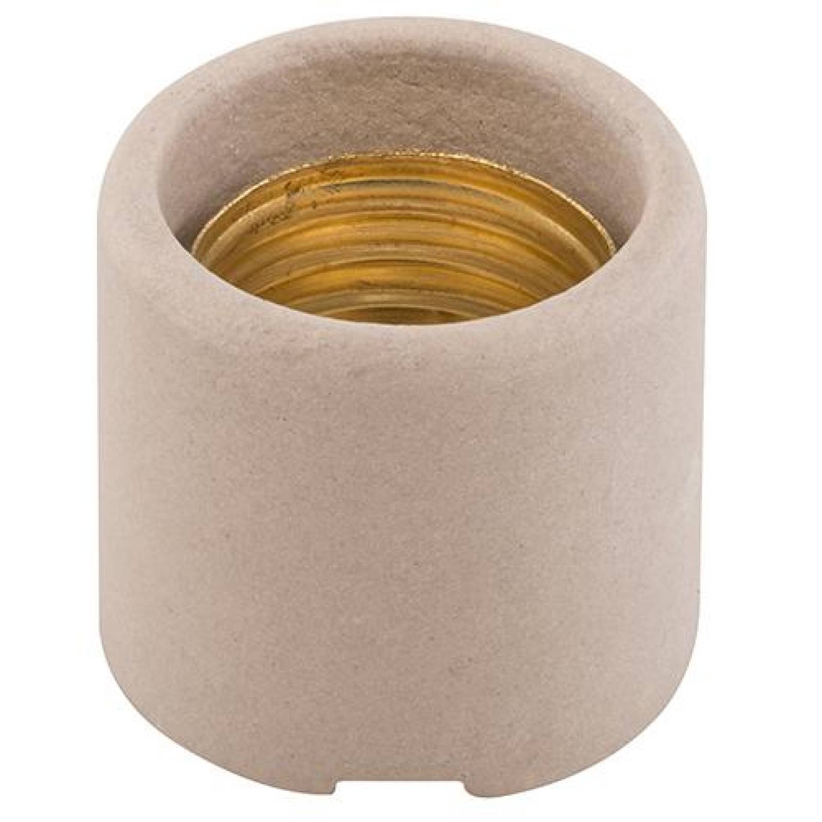 Portalámpara de porcelana para candil 