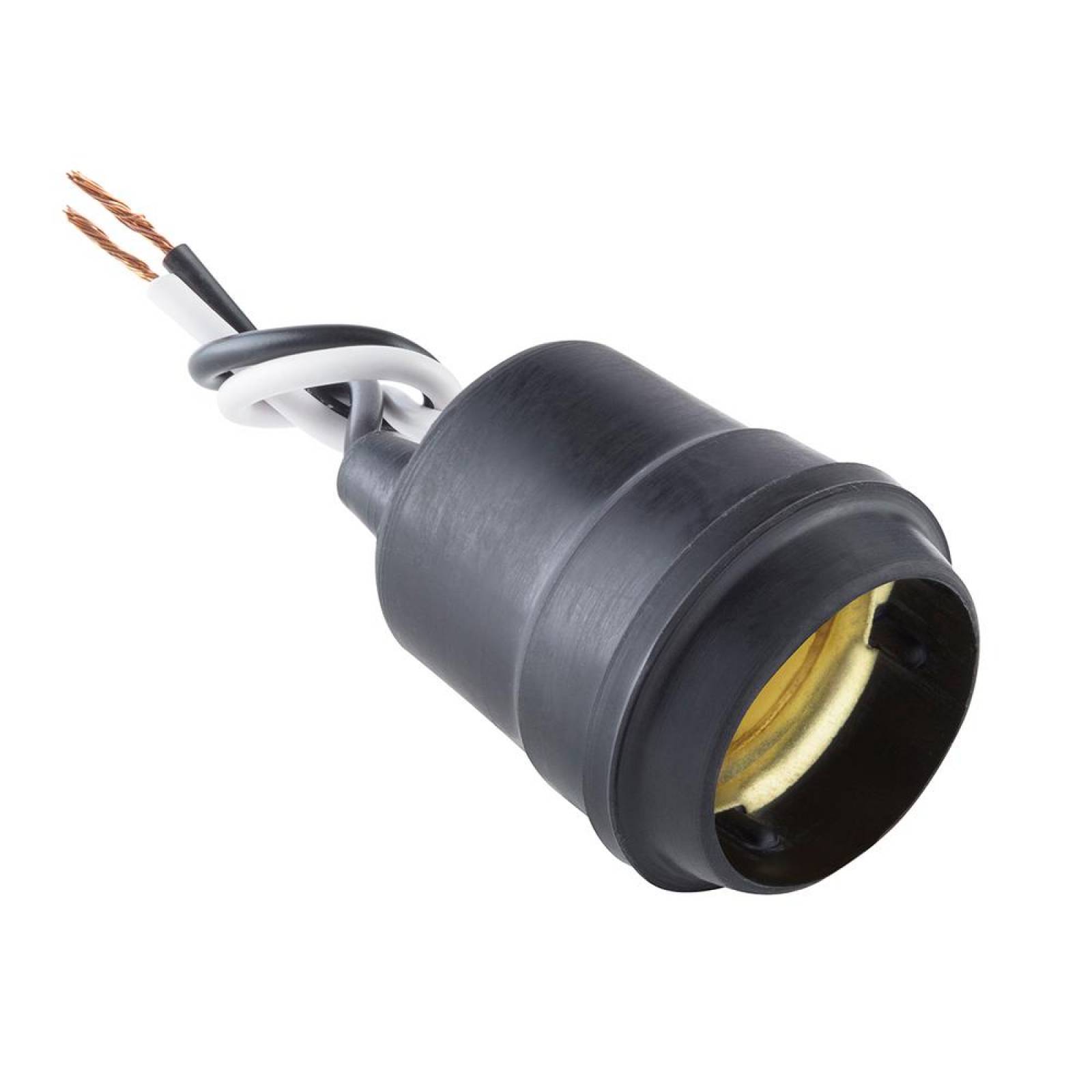 Portalámpara de hule vulcanizado