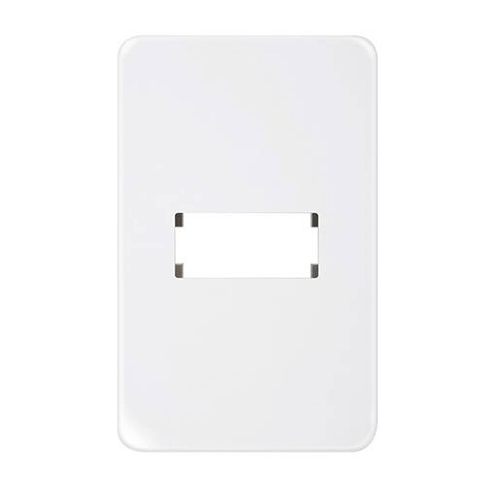 Placa Tradizione de 1 ventana blanco 