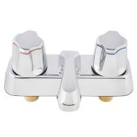 Llave Mezcladora Para Lavabo 4 Metal