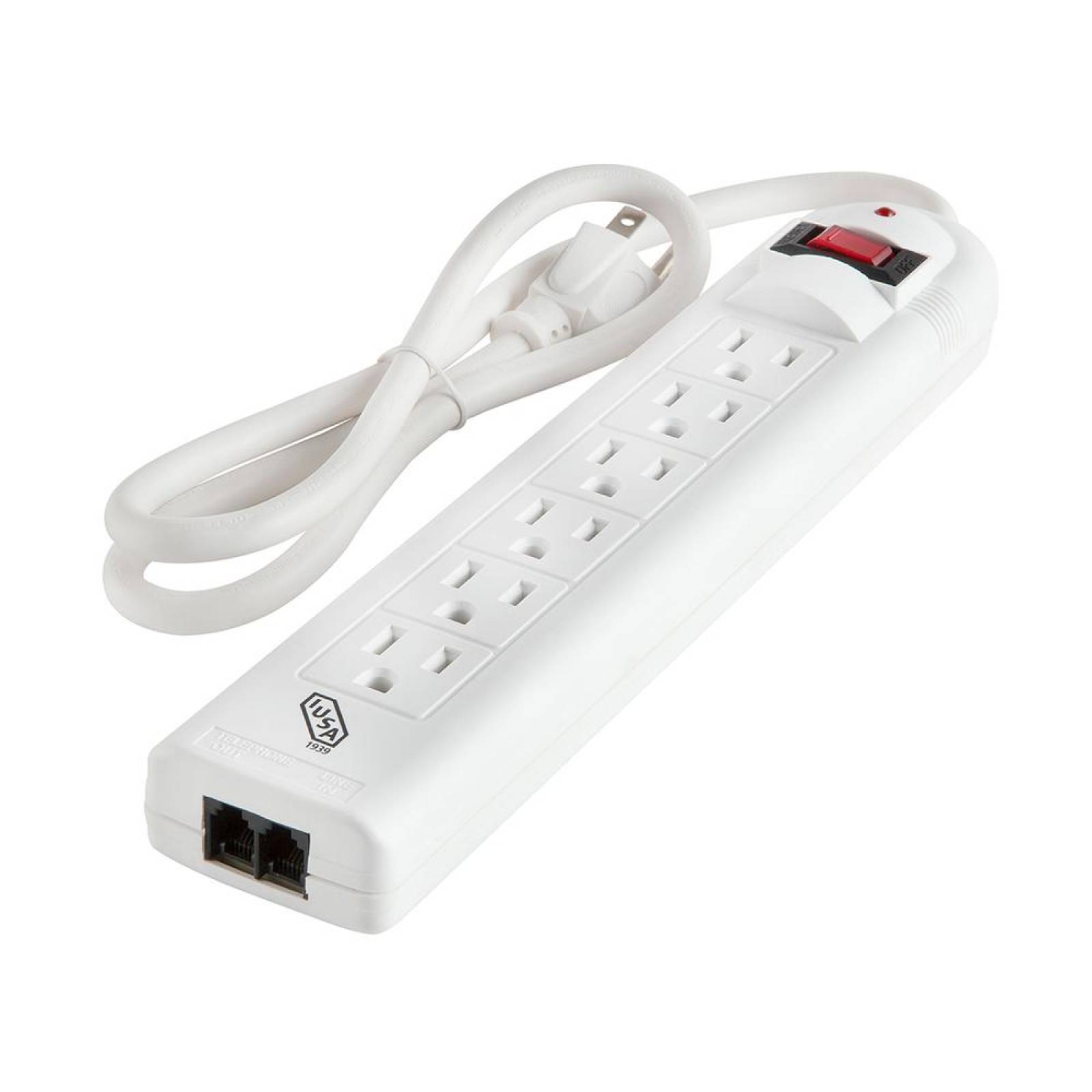 Barra Multicontacto Con Entrada Telefónica