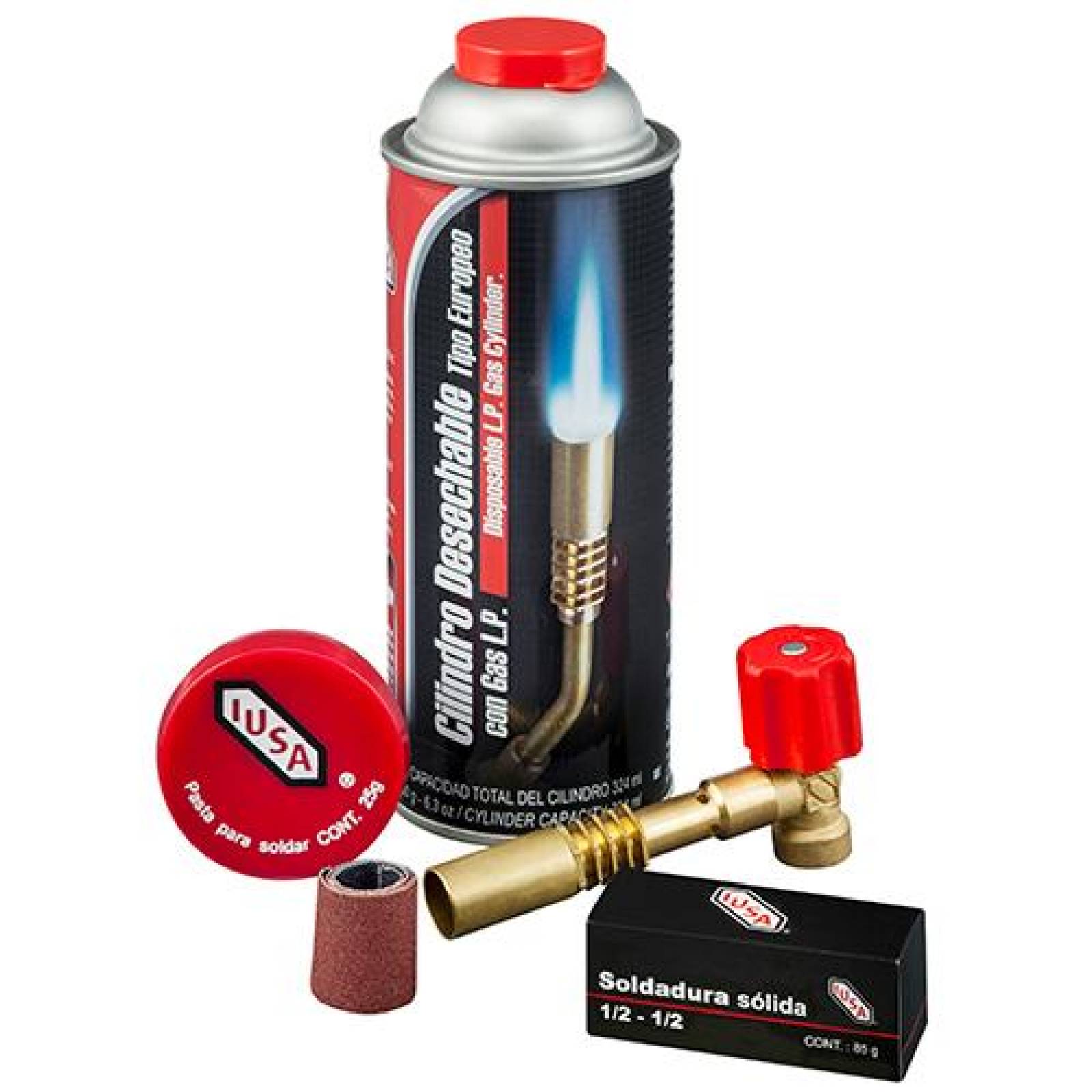 Kit de soldadura completo 