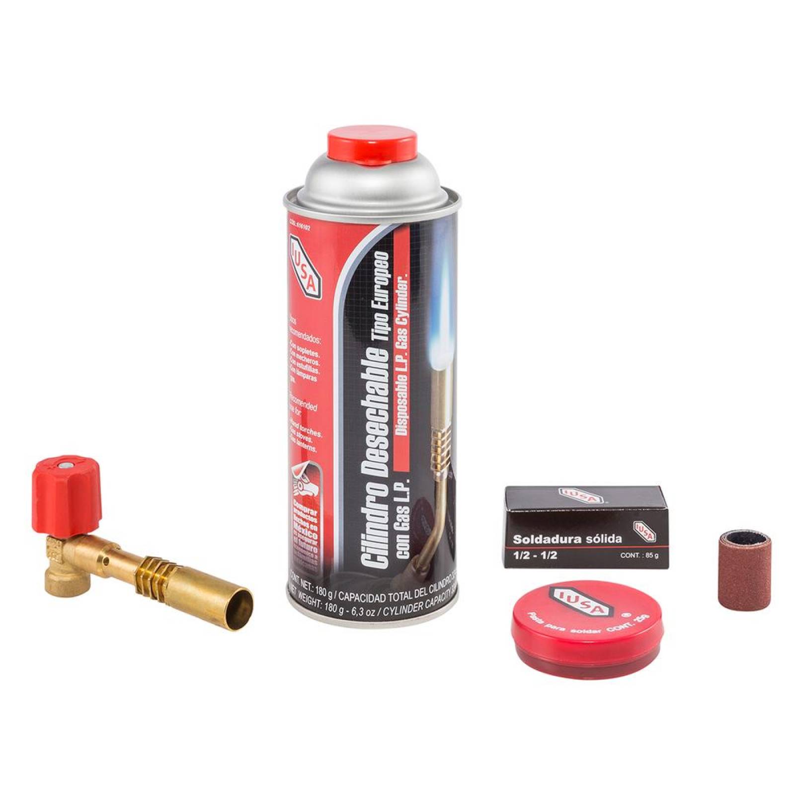 Kit de soldadura completo 