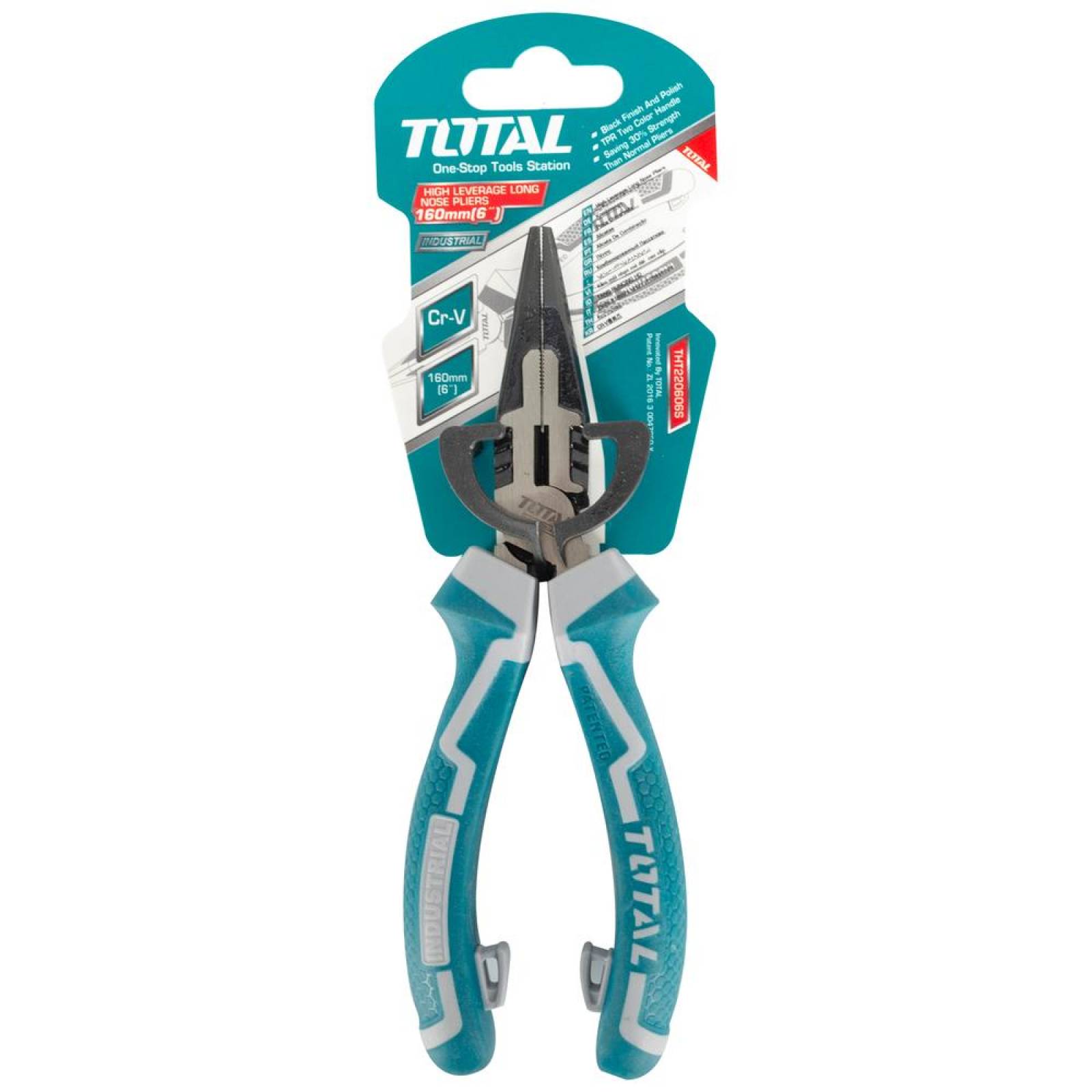 Pinza de Punta y Corte Profesional de 6 Pulgadas 