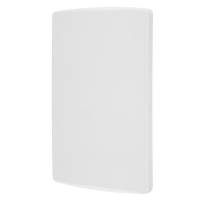 Placa Ciega Scudetto Prime Blanco Brillante