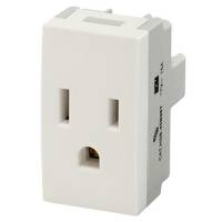 Tomacorriente Scudetto Prime Blanco Brillante