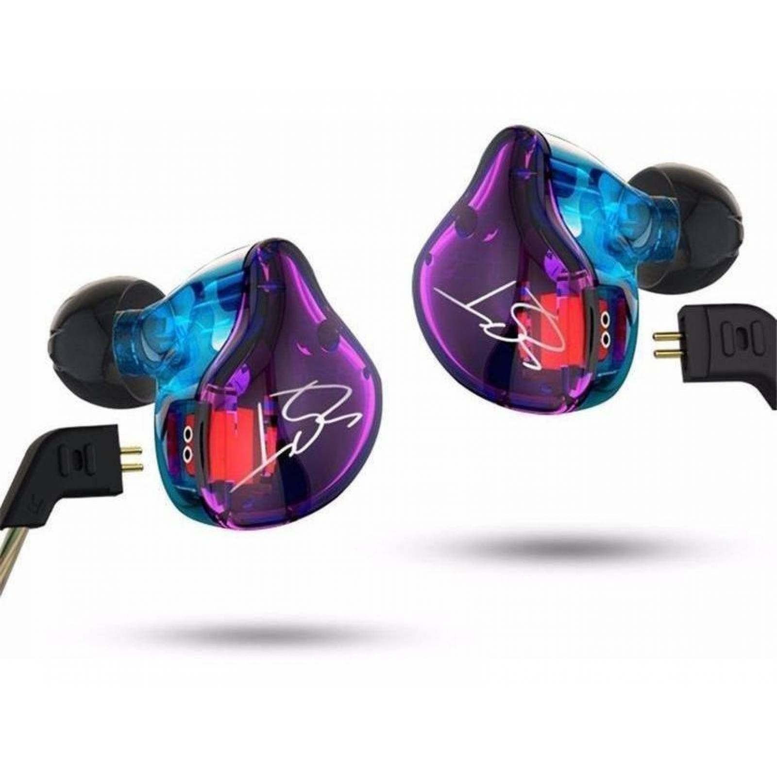 Audífonos Híbridos BINDEN KZ ZST Pro Dual Drivers Gamer Candy