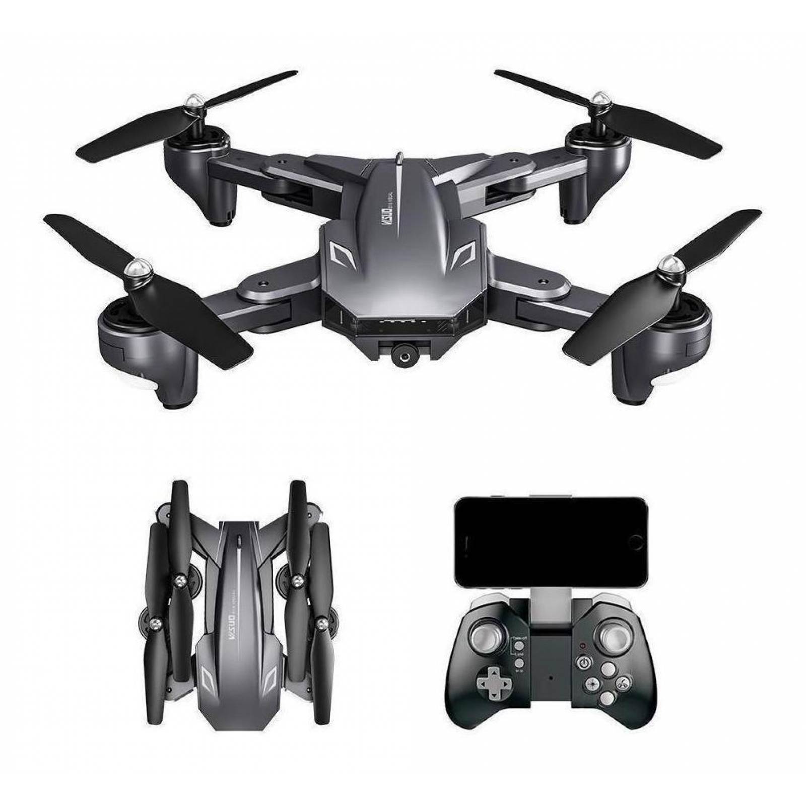 Drone Visuo Xs816 Con Cámara Full Hd Black 
