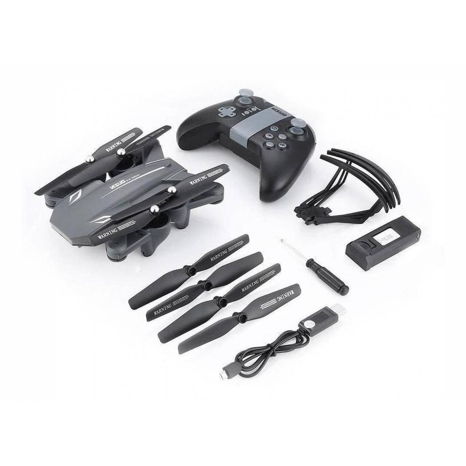 Drone Visuo Xs816 Con Cámara Full Hd Black 