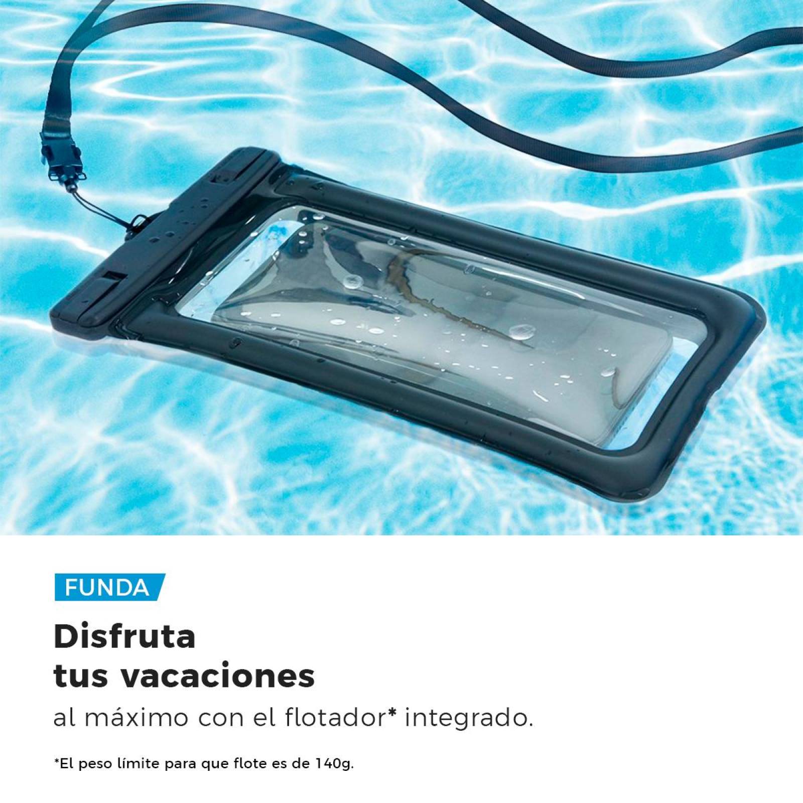 Kit 3 Fundas Protectoras BINDEN cn Flotador para Smartphones 