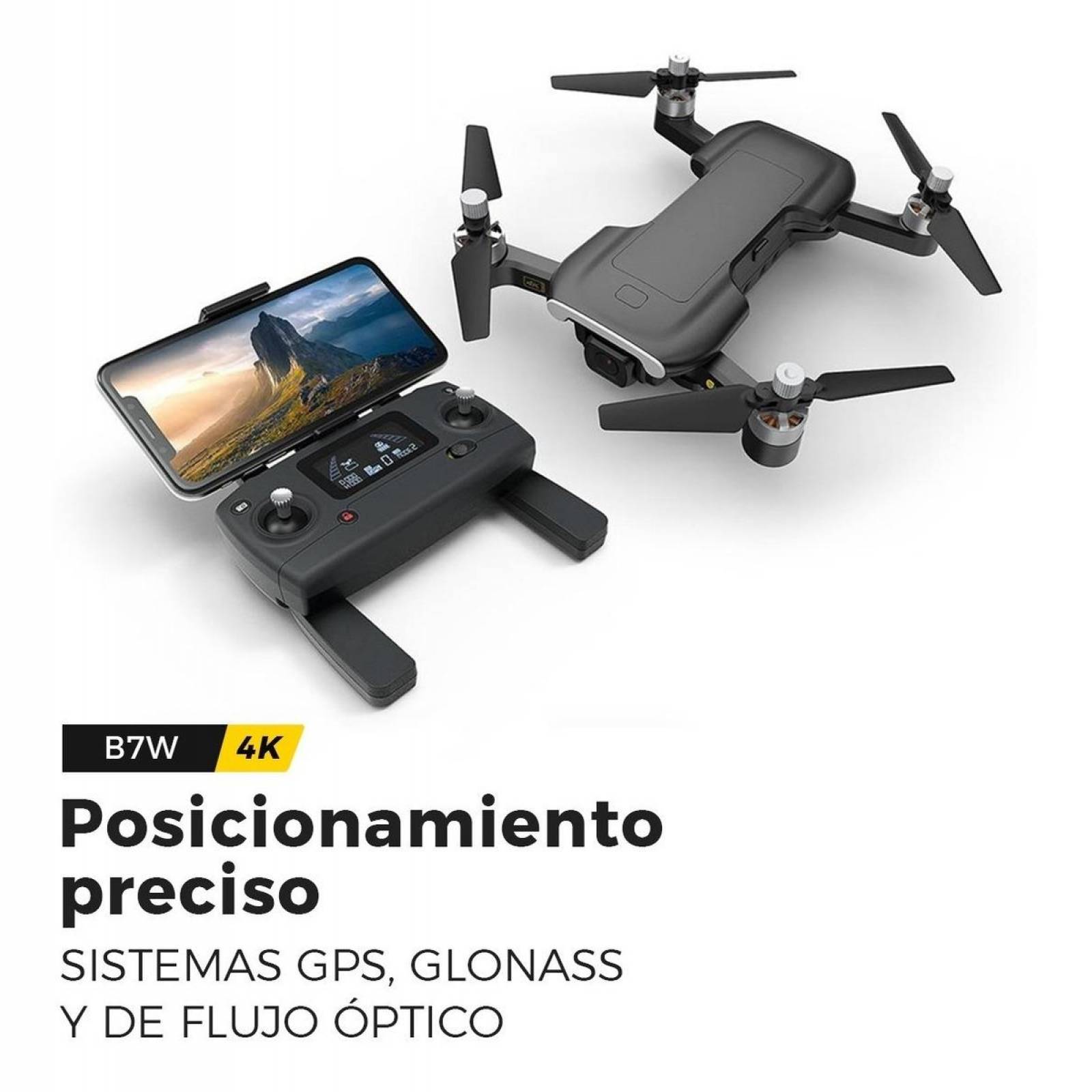Drone Binden B7 Semi Profesional Plegable Cámara 4k, 15 Min