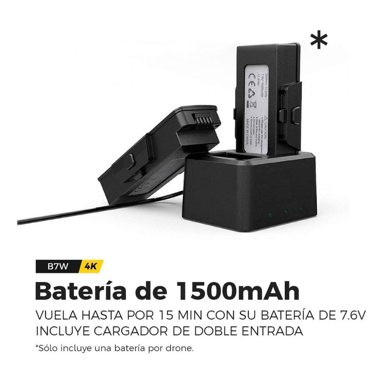 Drone Binden B7 Semi Profesional Plegable Cámara 4k, 15 Min