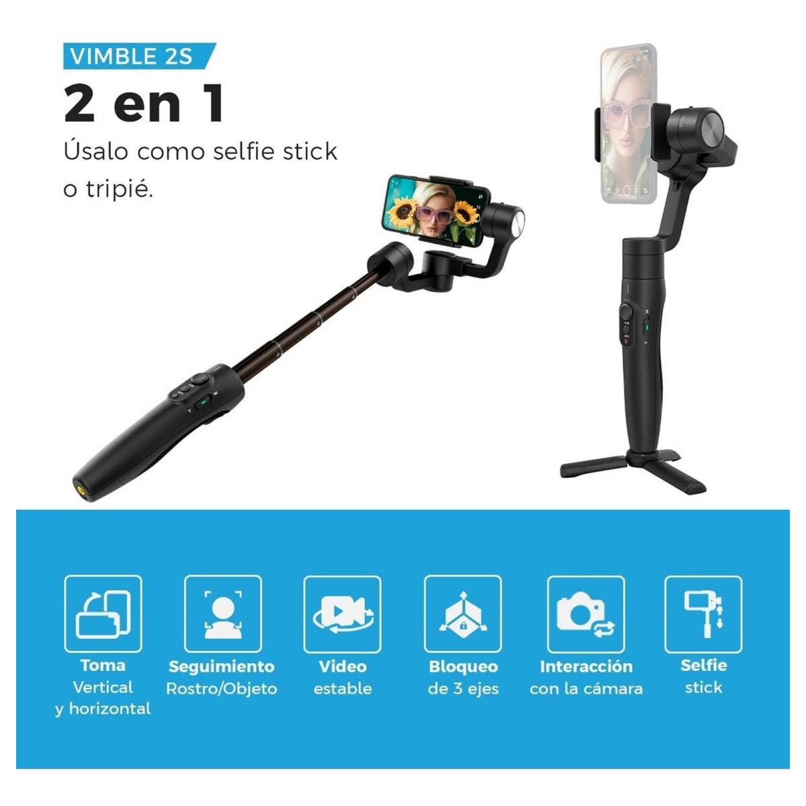 Estabilizador Binden Vimble2s Para Smartphones Selfie Stick 