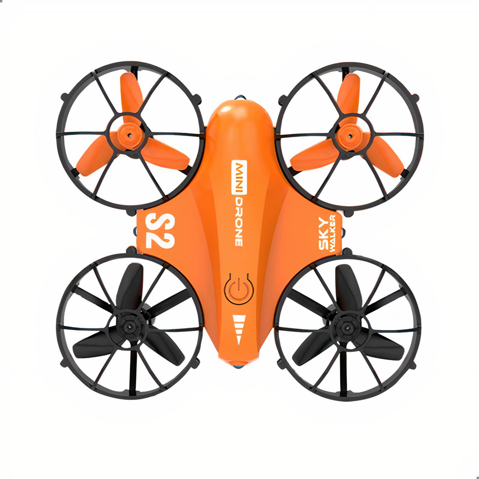 Mini Drone Recreativo BINDEN S2 para Niños y Principiantes Naranja