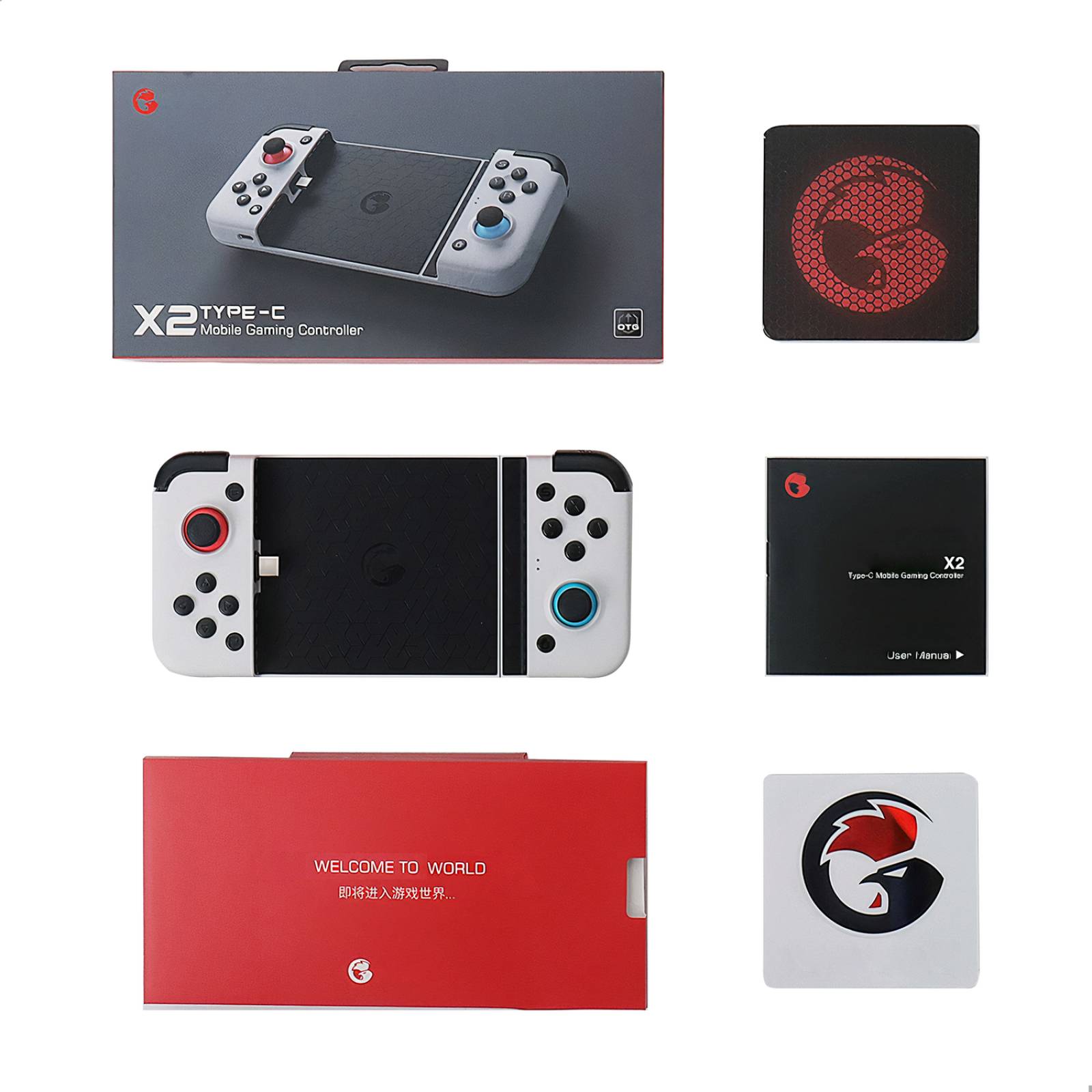 Control Gamer BINDEN X2C para Celular Tipo C Ergonómico