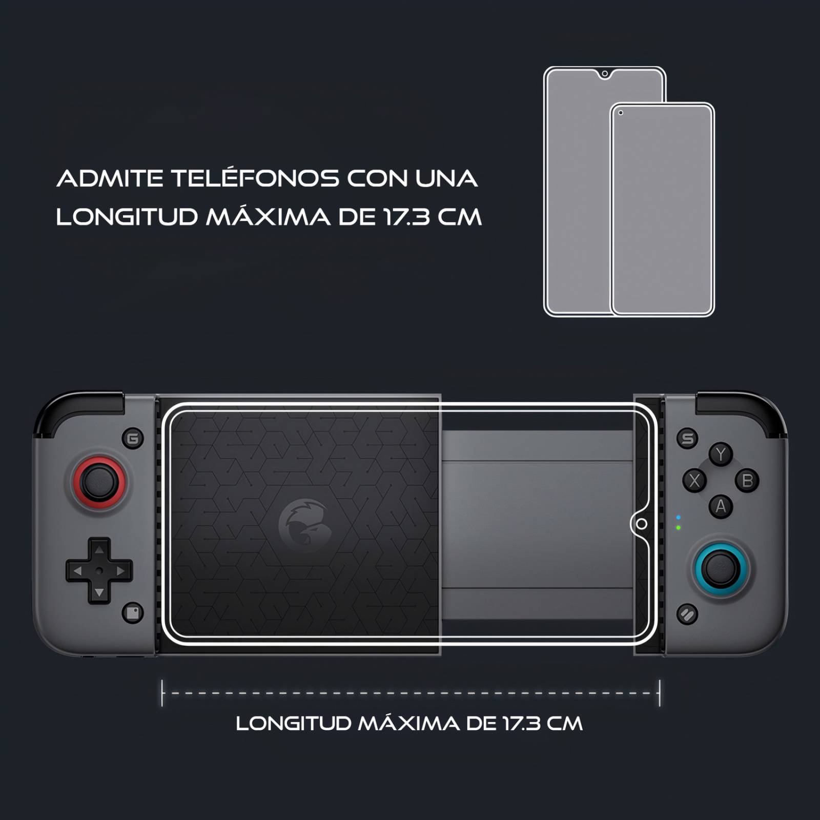 Control Gamer BINDEN X2 para Celular Bluetooth Ergonómico 