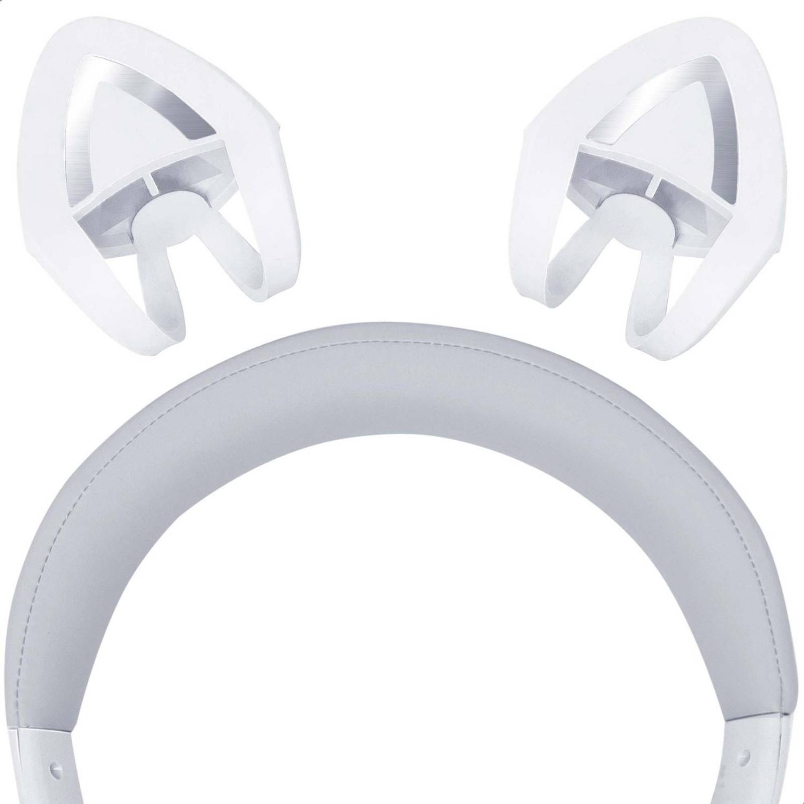 Audífonos Gamer BINDEN X11 con Orejas de Gato y Micrófono Blanco